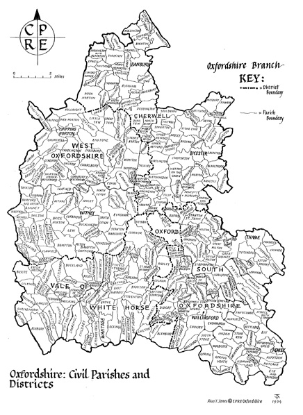 oxfordshire districts