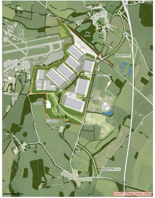 M40 rail freight interchange large crop