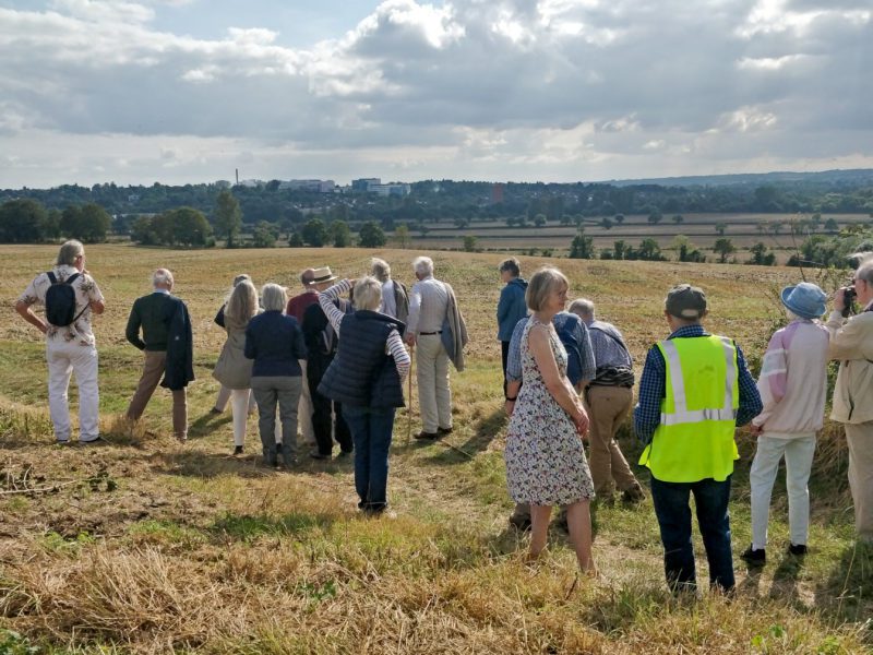 people in the countryside