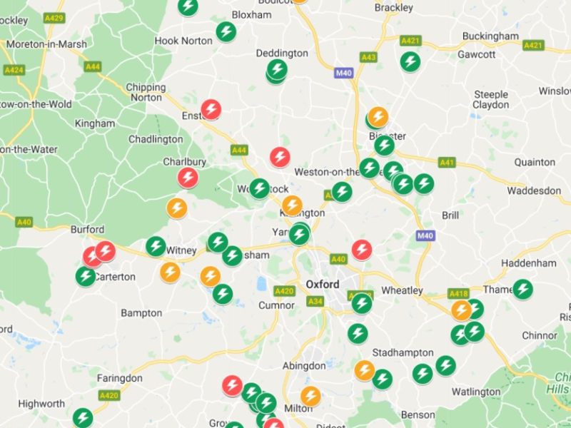 Solar farm map