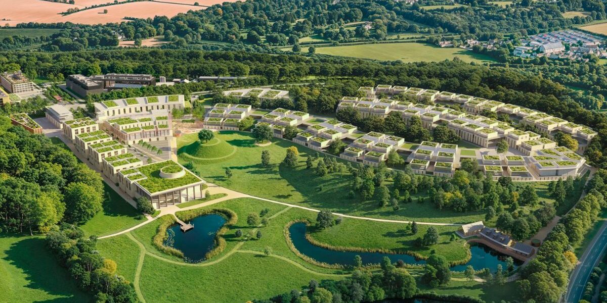 Artist's impression of the proposed development at EXOq