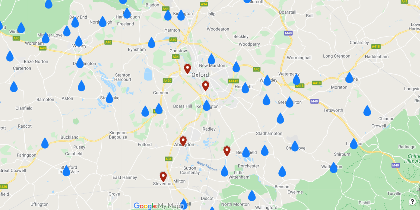 Flooding map Nov 21