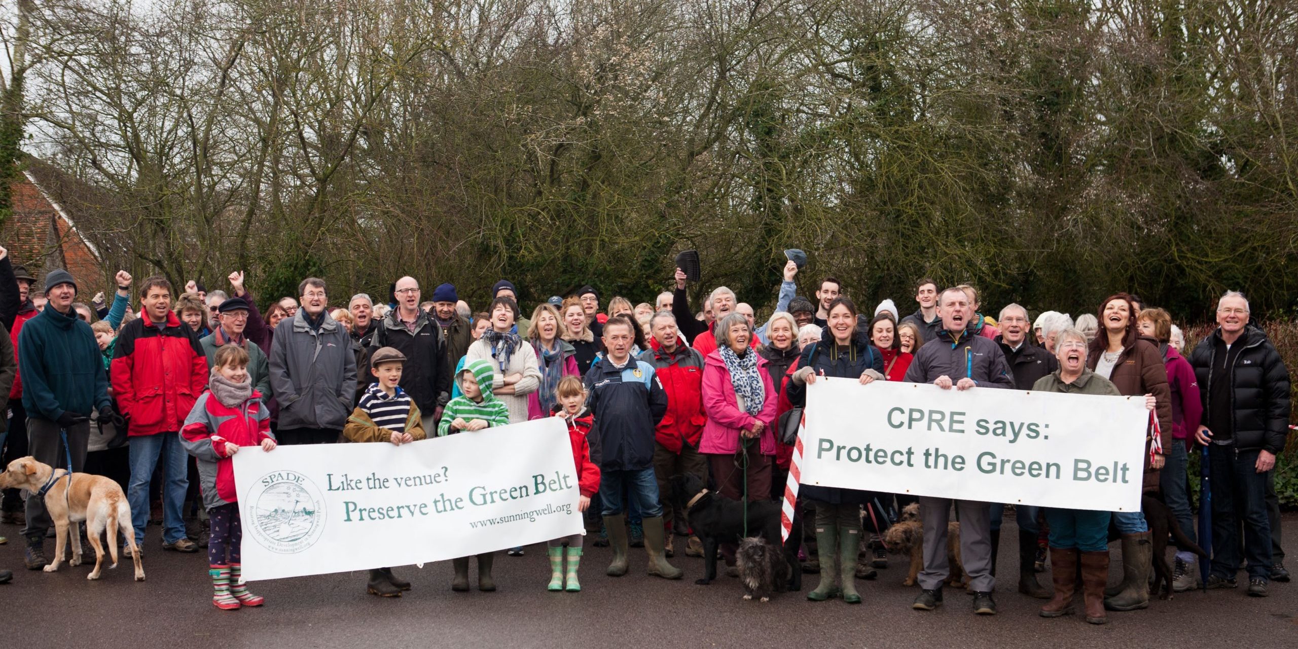 Vale Green Belt Walk, Jan 2016, by Jo Schofield