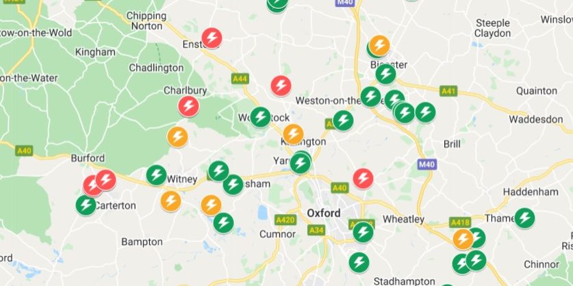 Solar farm map